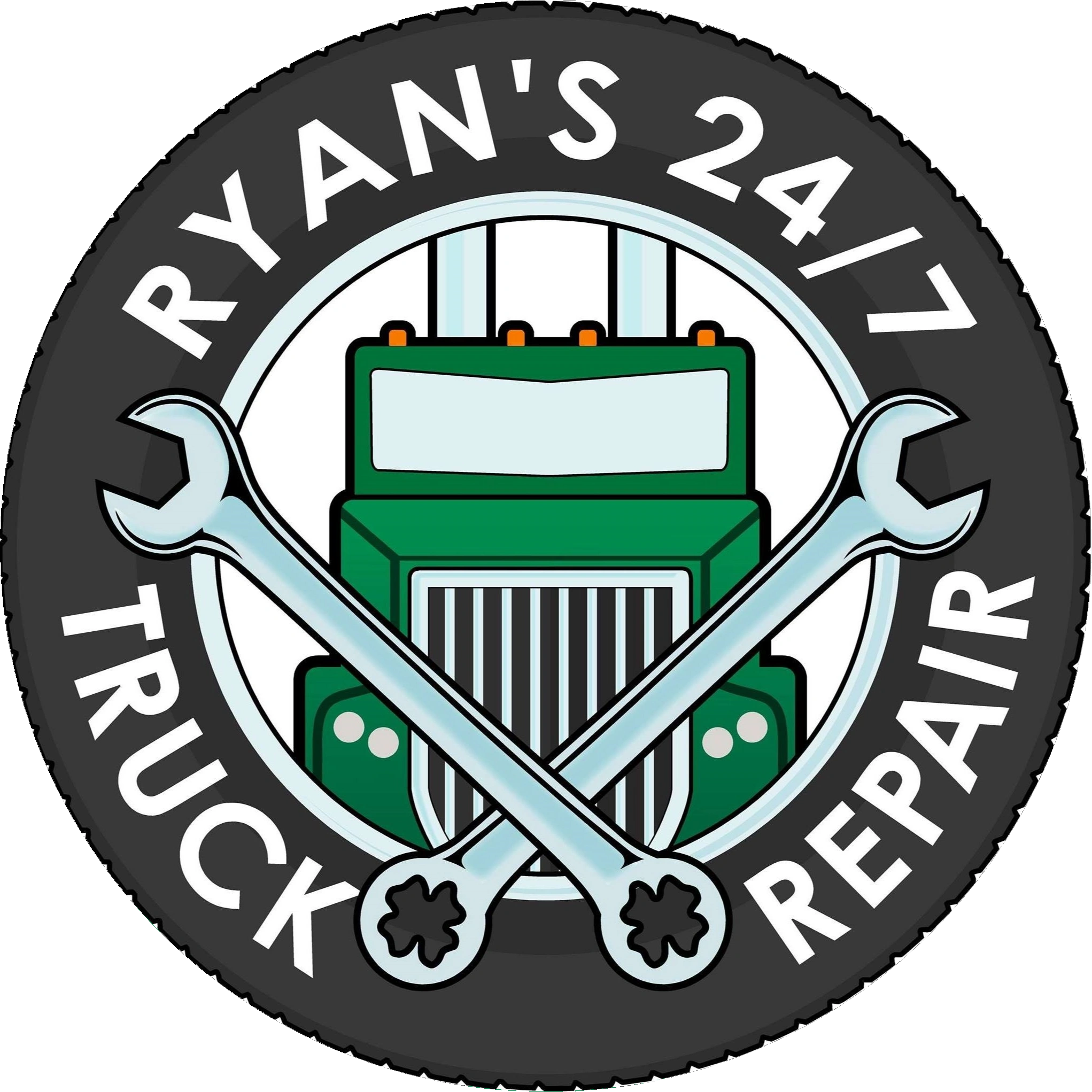Ryan's 24/7 Truck Repair Logo