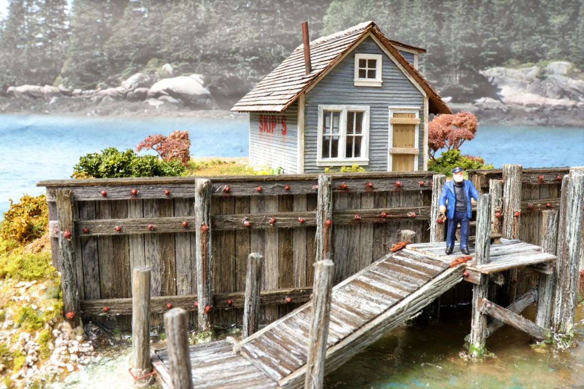HO Scale Seaside / Waterfront / Dock Structures