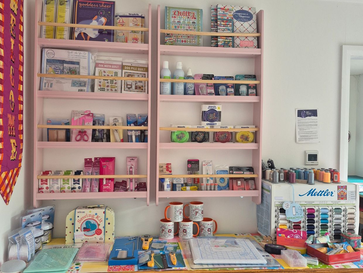 The yurt sewing studio corner shop