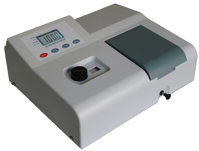 single beam visible spectrophotometer, teaching spectrophotometer, educational  spectrophotometer