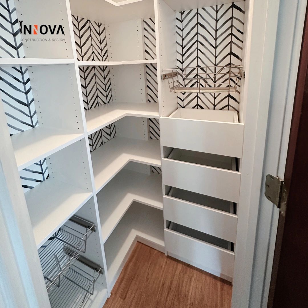 Custom kitchen pantry