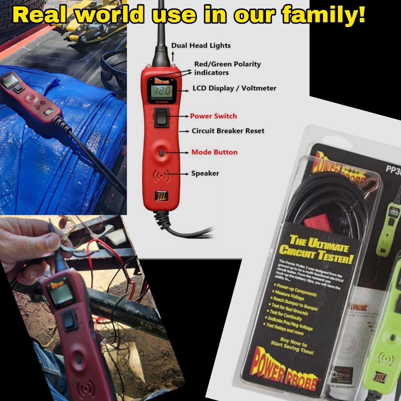 Power Probe III  [Car Automotive Diagnostic Test Tool, Digital Volt Meter, AC/DC  Circuit Tester]