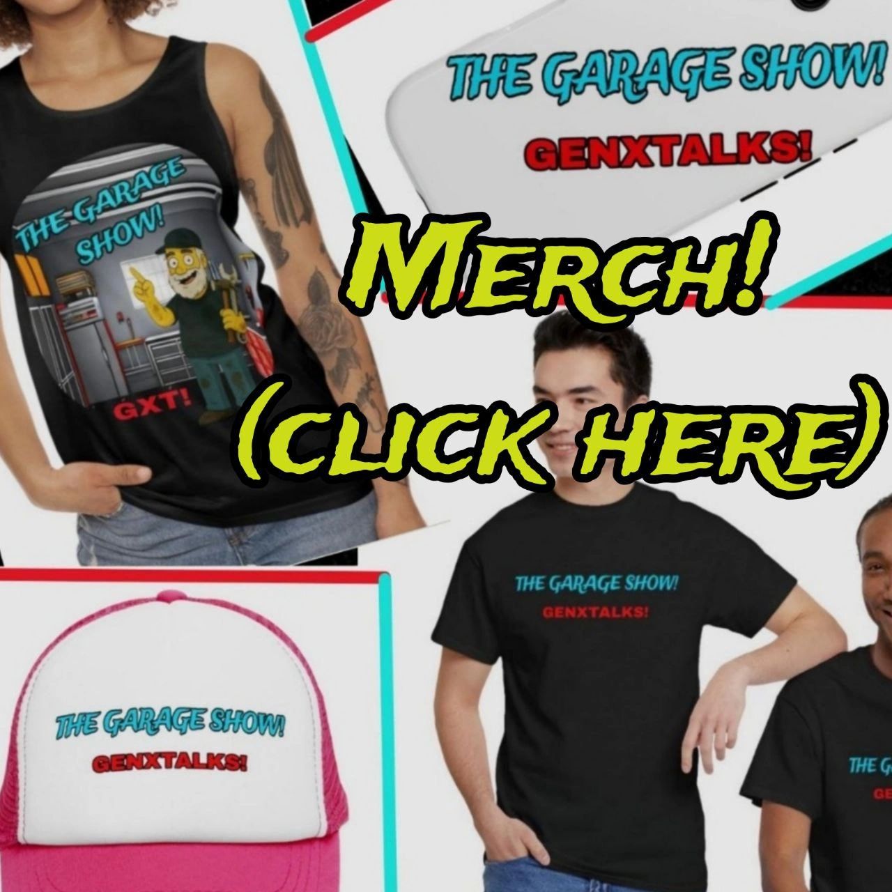 Garage Show shirts, hats and stuff!