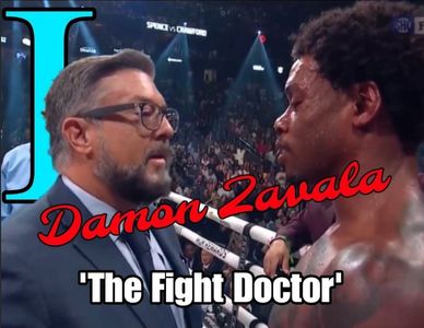 Damon Zavala, ‘The Fight Doctor,’ in a boxing ring.