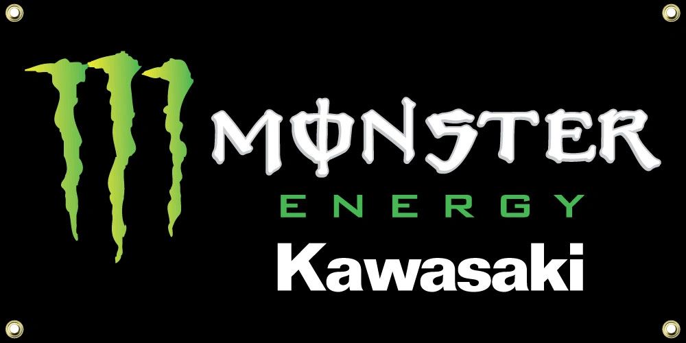 Banner Automotive Monster Energy Kawasaki