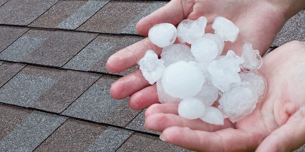 Hail damage and hail repair. We work with insurance companies to get your roof fixed!