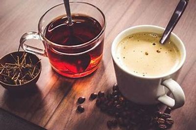 Have a cup of coffee or tea on us all day!