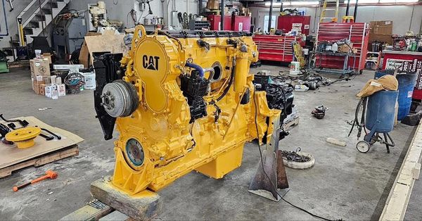 Painted engine 