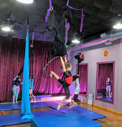 Go Aerial Fitness - Hot Yoga, Aerial Yoga and Kids Aerial & Circus Arts +  Massage