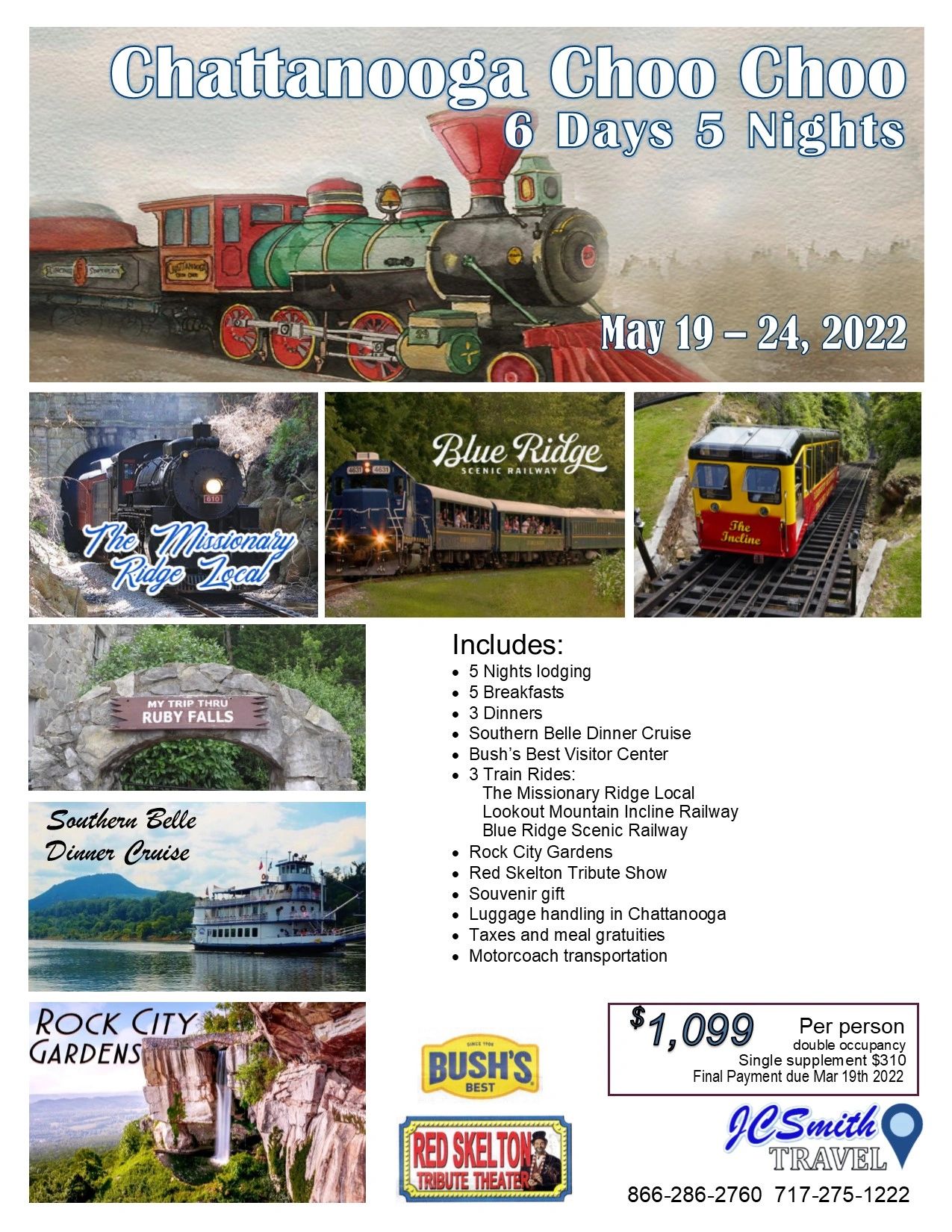 Missionary Ridge Christmas Train Ride 2022 Chattanooga Choo Choo