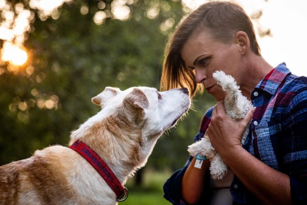 Lynnette Chaivre with Maverick