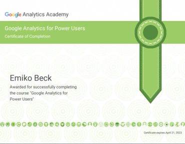 introduction to data studio award google analytics academy power users