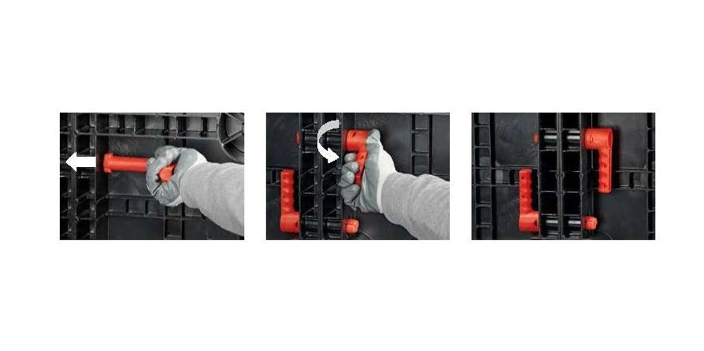 システム型枠の接続方法