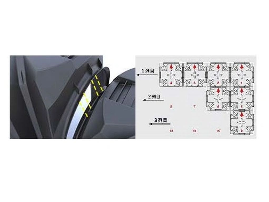 容易な接続による迅速な施工
