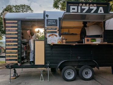 Mobile Pizza Oven Catering Food Truck Sheffield and Yorkshire 