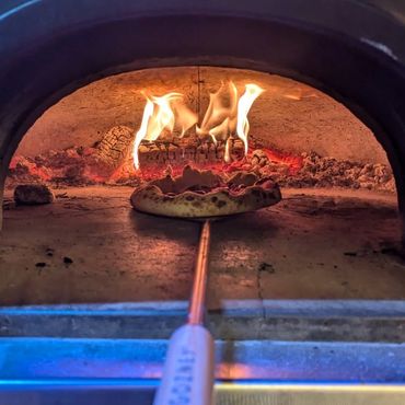 Mobile gourmet pizza truck for weddings and events in Sheffield, Leeds, and Harrogate areas