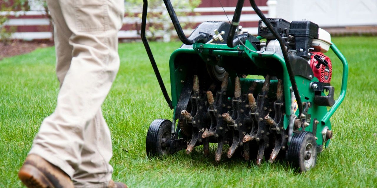 Professional Lawn Aerator Equipment