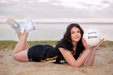 A CLHS Royals Volleyball Portrait session at the MD of Bonnyville campground in Cold Lake Alberta.