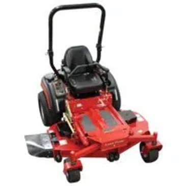 orange zero-turn lawn mower 