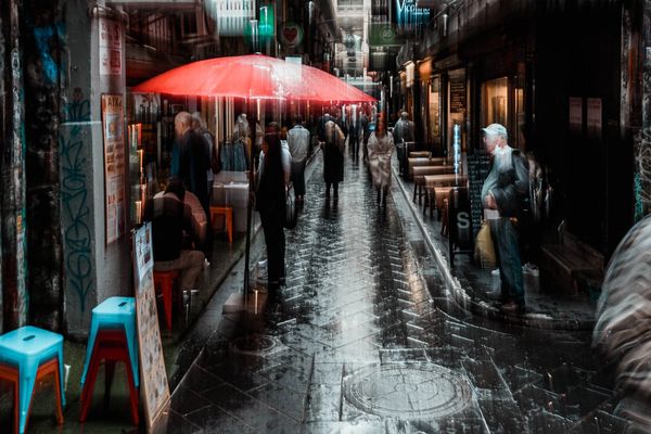 Street Photo Melbourne Laneway