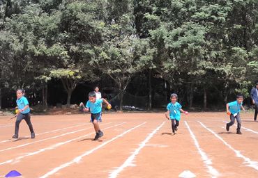 Innovative multi skill sports during Annual Sports Day