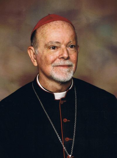 Portrait of an elderly clergyman in religious attire.