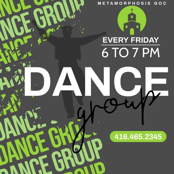 Dance group meets every Friday from 6 to 7 PM at Metamorphosis GOC.
