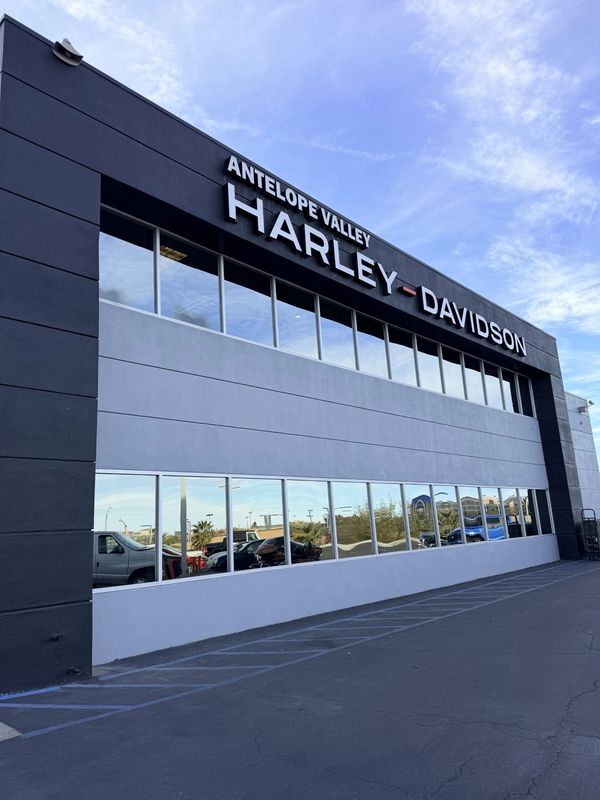 Illuminated channel letter sign installed for a business by Printing Boss in Palmdale, CA