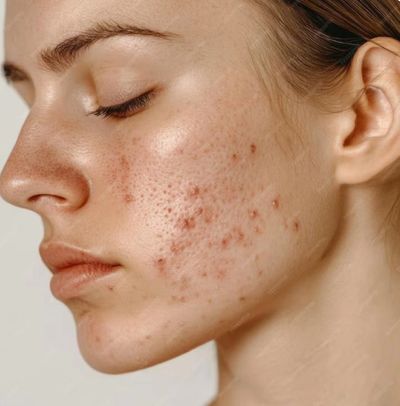 acne skin 