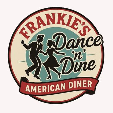 Vintage logo for Frankie's Dance 'n' Dine American diner.