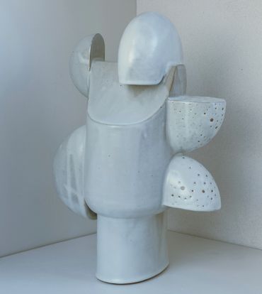 Abstract Sculpture Stoneware Art Design
