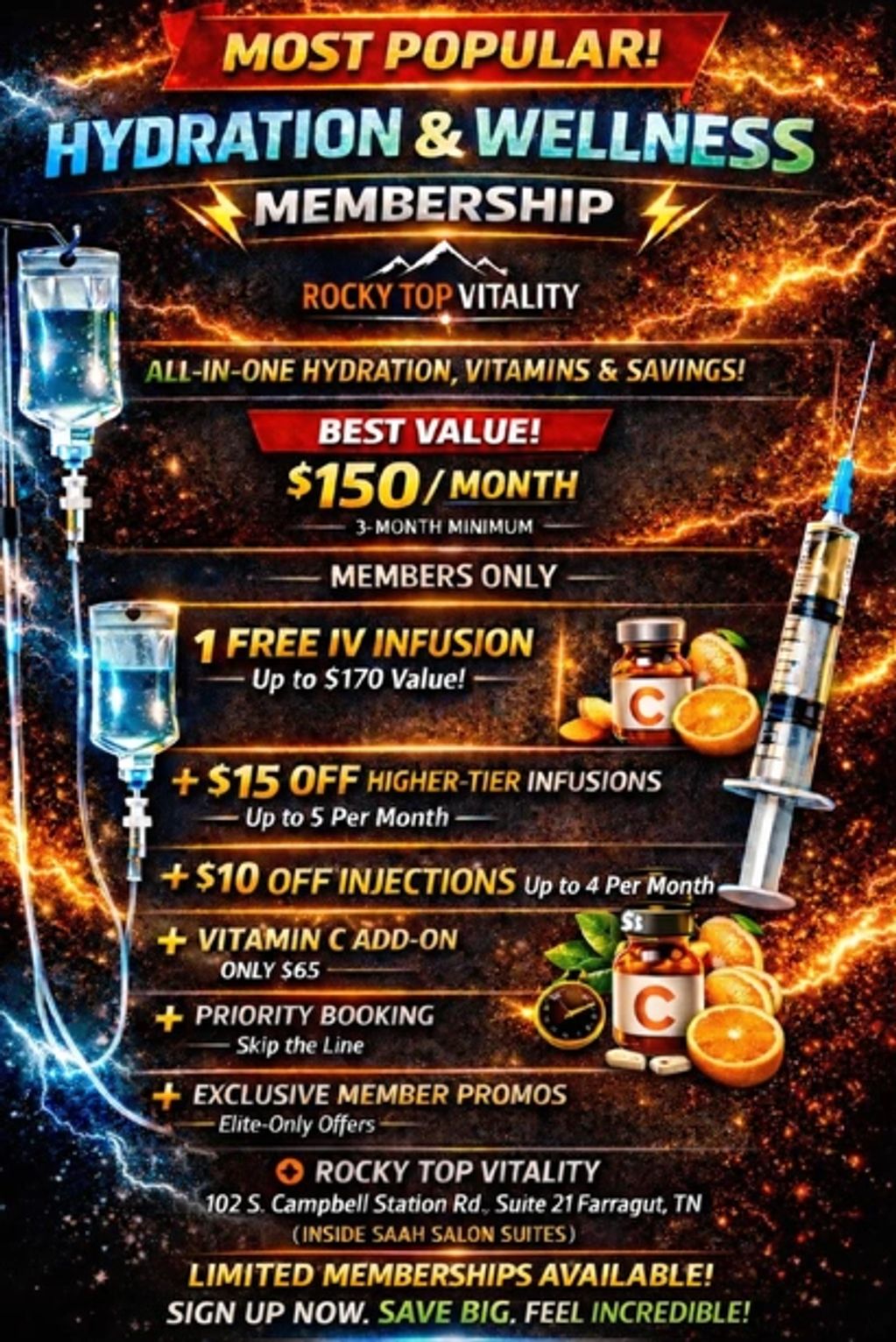 A serene landscape featuring mountains, a lake, and a clear blue sky.