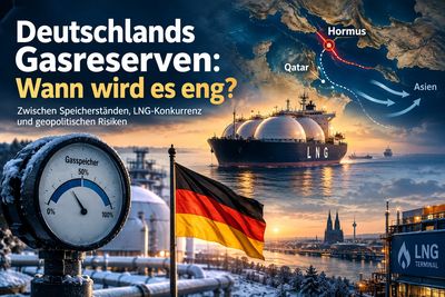 Deutschlands Gasversorgung: Engpässe und geopolitische Risiken.