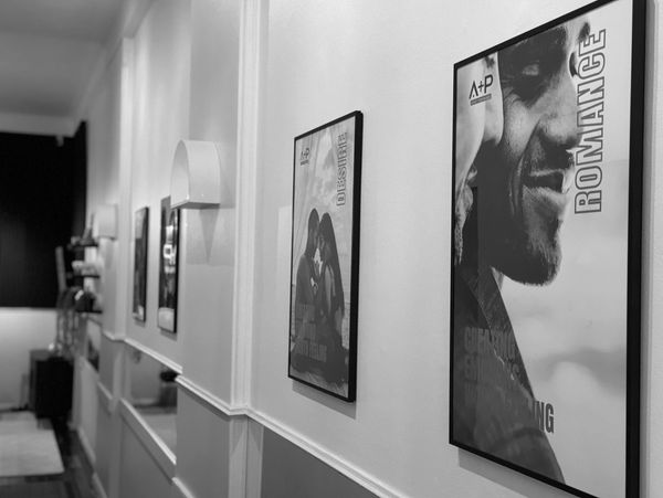 Pictures on a wall 