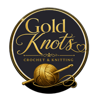 Gold Knots Crochet & Knitting