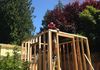 Shed with Deck