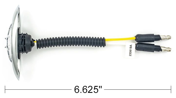 187863 LIGHT YEL LED.75CL/MK CLEAR CB