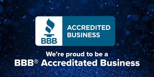 (BBB) accredited business, symbolizing trust in customer service & ethical business practices