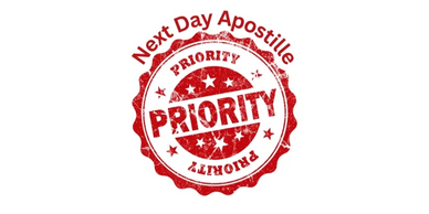 Next day apostille service.  Fast, secure processing and nationwide shipping