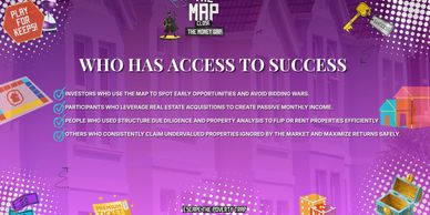 Infographic on who benefits from using The MAP Club for real estate success.