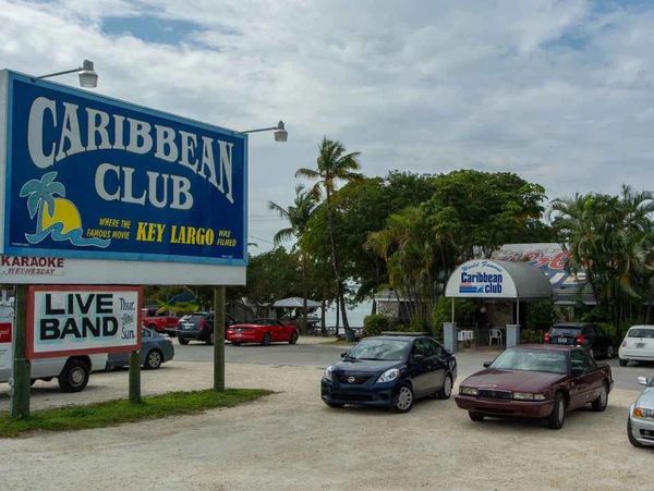 Caribbean Club located at Mile Marker 104 in Key Largo