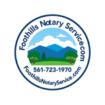 Foothills Notary Service