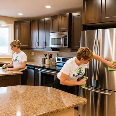 Professional home cleaning Wilmington NC by Top Mops: floors, kitchens & bathrooms cleaned to shine