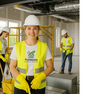 Top Mops handles post-construction cleaning in Wilmington NC — professional and spotless