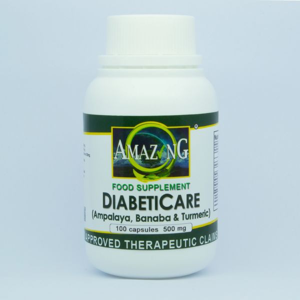 Amazing Food Supplement  Diabeticare (Ampalaya, Banaba, Luyang Dilaw) with FDA CPR No.  FR-400000895