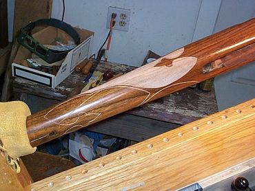 Fluer-de-lis pattern in progress