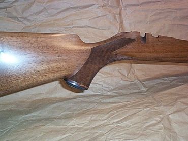 Winchester Model 52 custom, point pattern