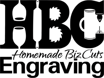 Homemade BizCuts Engraving