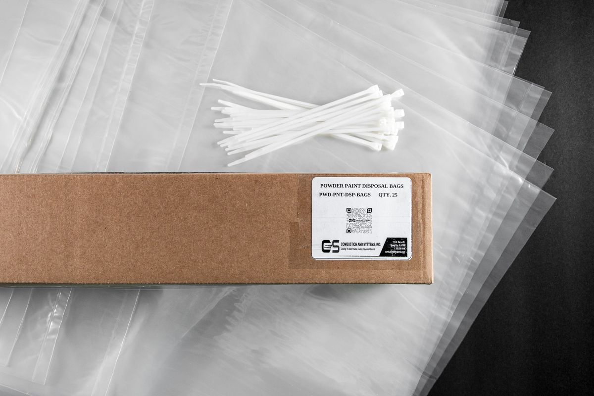 Powder Paint Disposal Bag 25 count