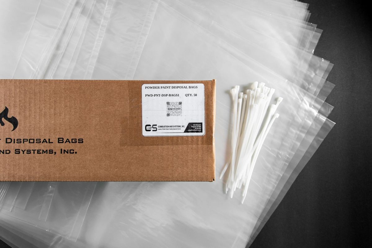Powder Paint Disposal Bag 50 Count